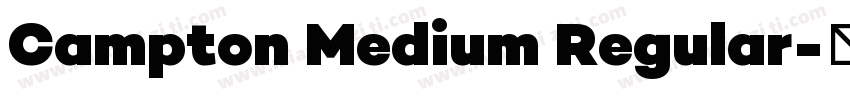 Campton Medium Regular字体转换